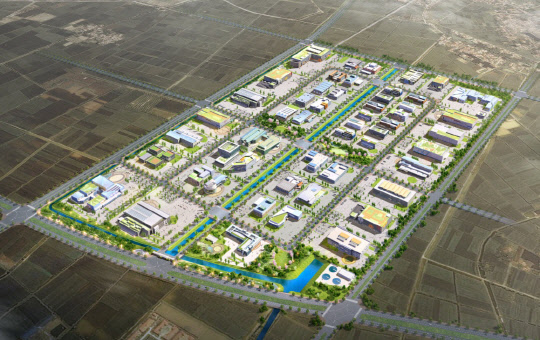 한-베트남 경협산단 조감도. <LH 제공>